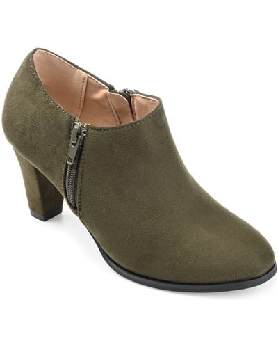 Journee Collection Sanzi Bootie - Green