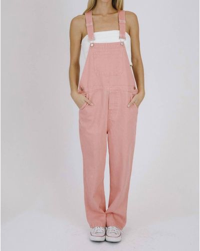 Storia Melrose Overall Pants - Pink