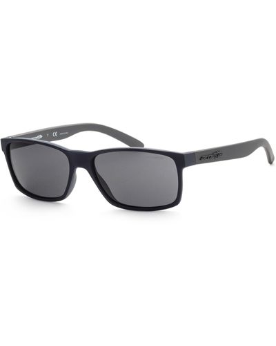 Arnette 58 Mm Blue Sunglasses An4185-218887-58 - Gray