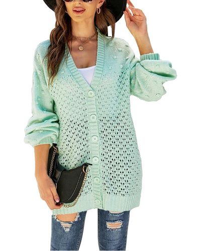 Caifeng Cardigan - Green