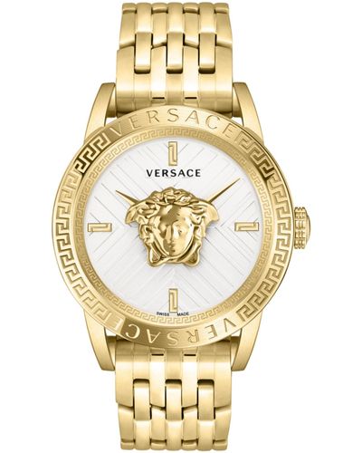 Versace V-code Bracelet Watch - Metallic
