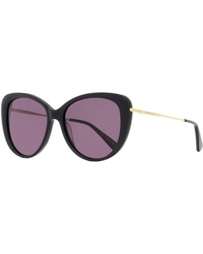 Longchamp Butterfly Sunglasses Lo674s Black/gold 56mm