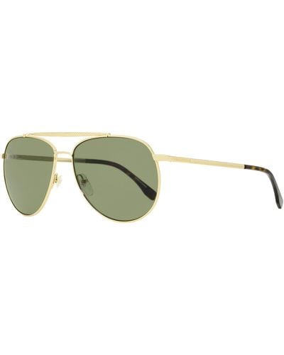 Lacoste Pilot Sunglasses L177sp Gold/havana 59mm - Multicolor