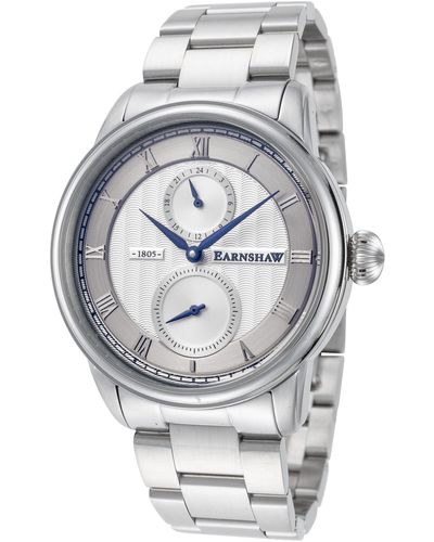 Thomas Earnshaw Longitude 42mm Quartz Watch - Metallic