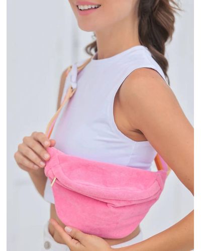 Shiraleah Sol Belt Bag - Pink