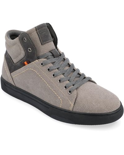 Vance Co. Justin High Top Sneaker - Gray