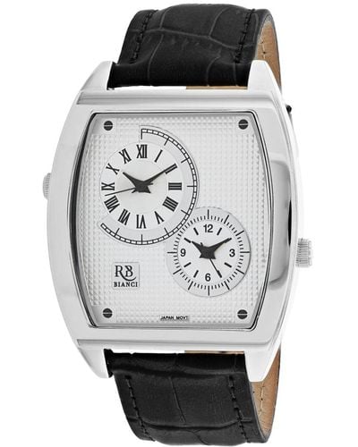 Roberto Bianci Silver Dial Watch - Metallic