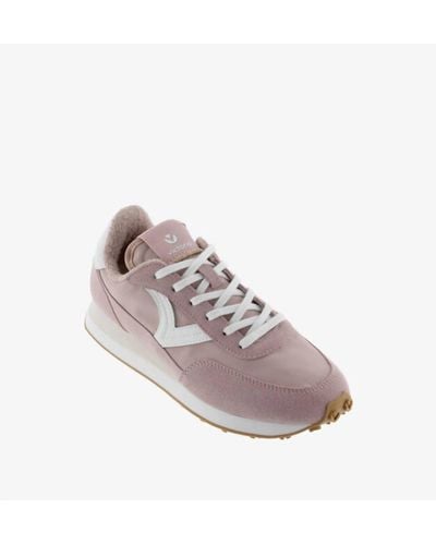 Victoria Astro Monochrome Nylon Sneakers - Purple