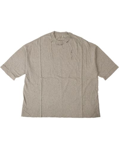 Unravel Project Distressed T-shirt - Gray