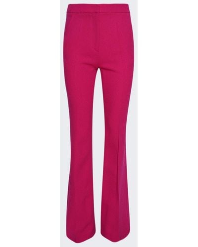 Sergio Hudson Classic Flare Pants - Pink