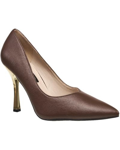 French Connection Anny Heel - Brown