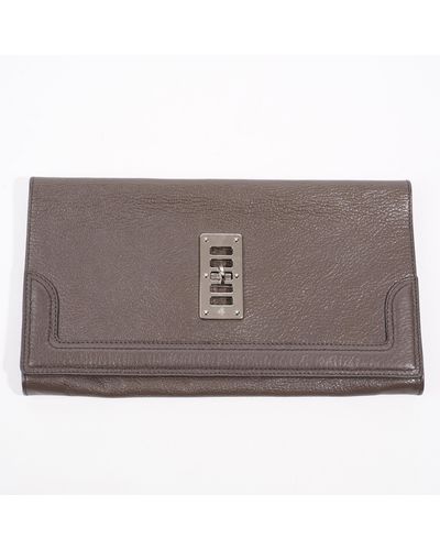 Mulberry maggie Clutch Leather - Brown