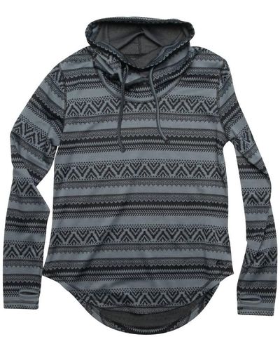 Kavu Skylar Cowl Neck Sweater - Gray