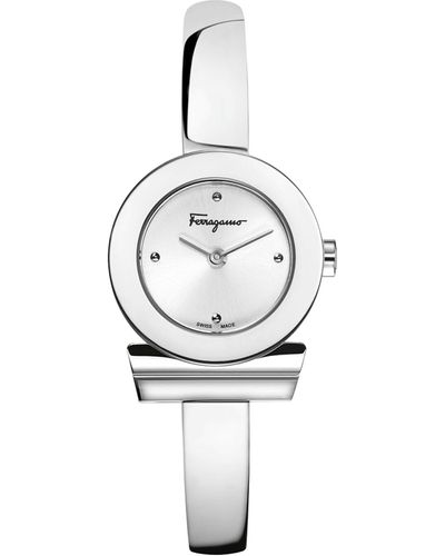 Ferragamo Ferragamo 22mm Tone Quartz Watch Fq5010013 - White