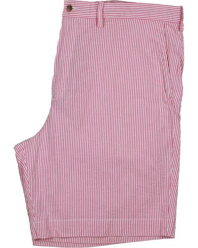 Polo Ralph Lauren Seersucker Classic Fit Flat Front - Pink