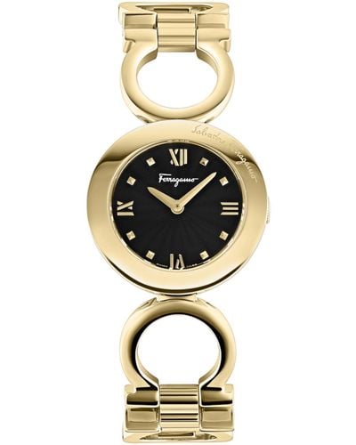 Ferragamo Gancino Bracelet Watch - Metallic