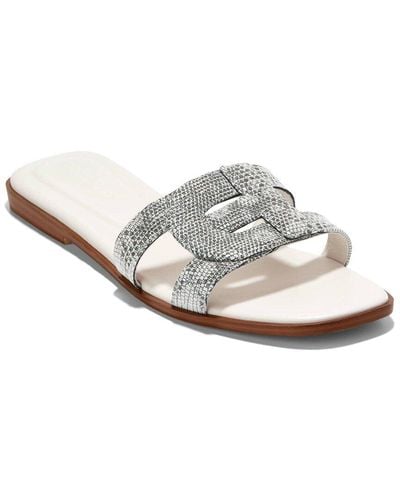 Cole Haan Chrisee Leather Sandal - White