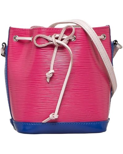 Louis Vuitton Noé Leather Shoulder Bag (pre-owned) - Pink