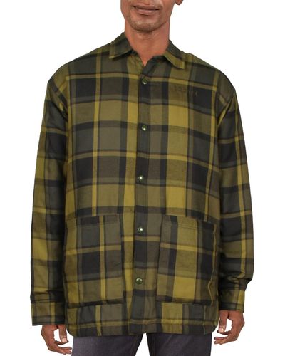 Marmot Lanigan Flannel Warm Shirt Jacket - Green