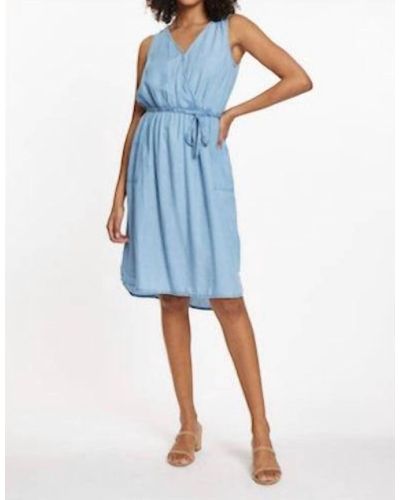 Beach Lunch Lounge Dress - Blue