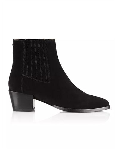 Rag & Bone Icons Rover Suede Chelsea Boots - Black