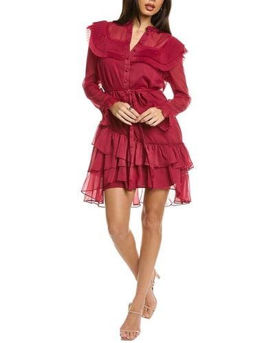 Ted Baker Anastai Mini Dress - Red