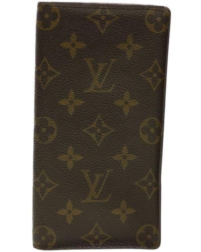 Louis Vuitton Brazza Canvas Wallet (pre-owned) - Green