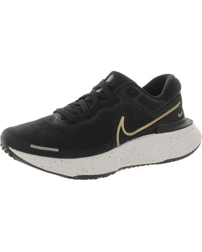 Nike Zoomx Invincible Run Fk Fitness Workout Running & Training Shoes - Black