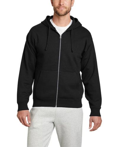 Eddie Bauer Cascade Full-zip Hooded Sweatshirt - Black