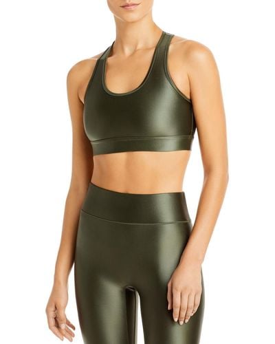 All Access Solid Workout Sports Bra - Green