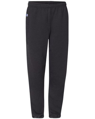 Russell Dri Power Closed Bottom Sweatpants With Pockets - Blue