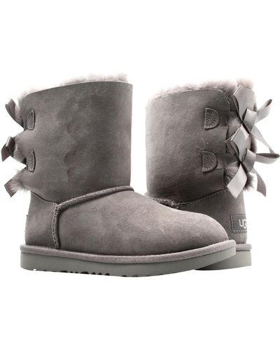 UGG Australia Bailey Bow Ii Big Kids Boots 1017394k - Gray