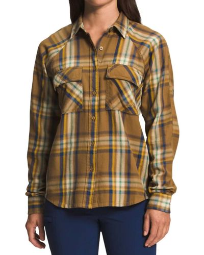 The North Face Set Up Camp Flannel Shirt - Brown
