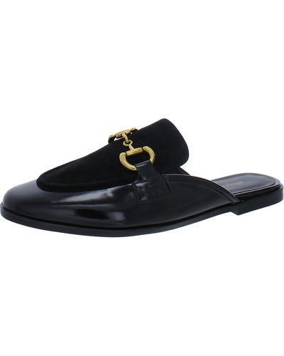 Jeffrey Campbell Slides Slip N Loafers - Black