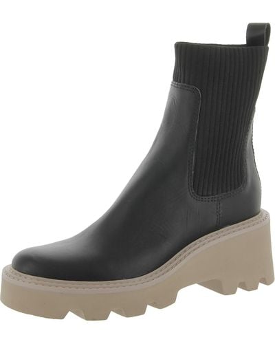 Dolce Vita Hoven H2o Laceless Pull On Chelsea Boots - Natural