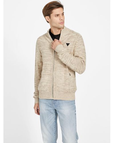 Guess Factory Chaplain Marled Sweater - Natural