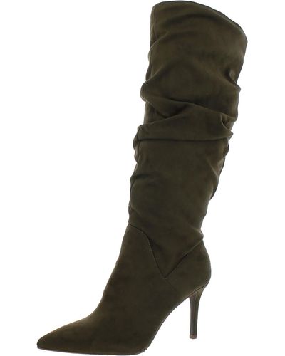 Jessica Simpson Adler Tall Pull On Knee-high Boots - Green