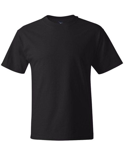 Hanes Beefy-t Tall T-shirt - Black