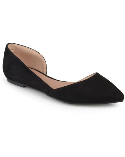 Journee Collection Collection Ester Flat - Black