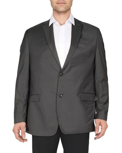 Sean John Classic Fit Printed Suit Jacket - Gray