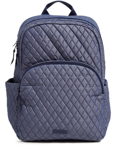Vera Bradley Essential Large Backpack - Blue