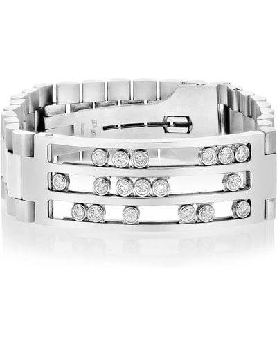 Vir Jewels 1.80 Cttw Diamond Bracelet Italian 14k White Gold Vs2-si1 Clarity 86 Grams - Metallic
