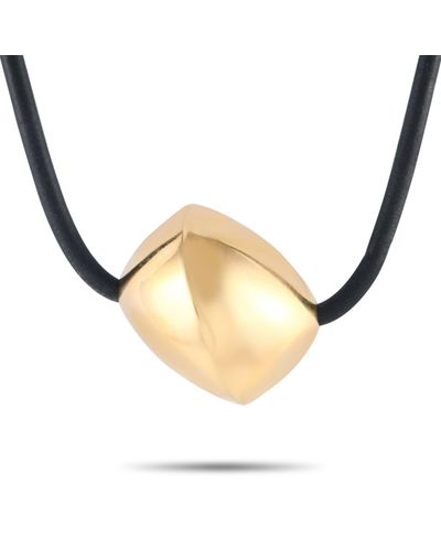 Vhernier 18k Yellow Cord Necklace - Metallic