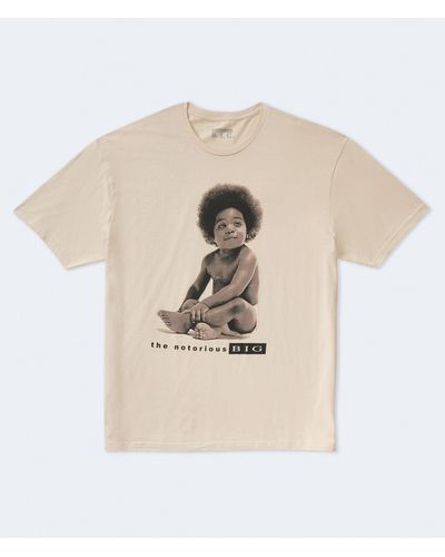 Aéropostale The Notorious Big Graphic Tee - Natural