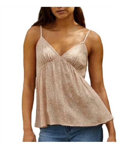 By Together Beautiful Blooms Top - Brown