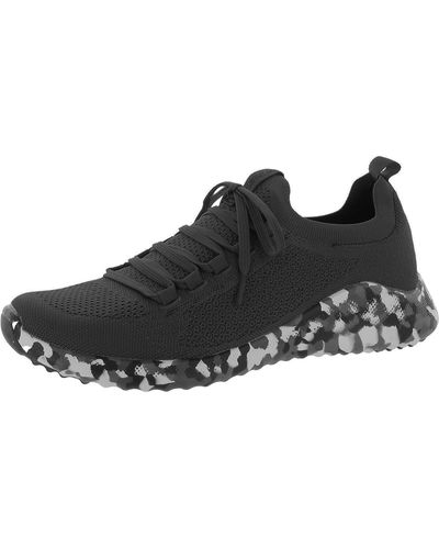 Aetrex Carly Workout Fitness Walking Shoes - Black