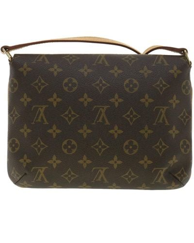 Louis Vuitton Musette Tango Canvas Shoulder Bag (pre-owned) - Black