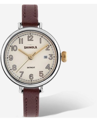Shinola The Birdy Stainless Steel Quartz Watch S0120250591 - Metallic