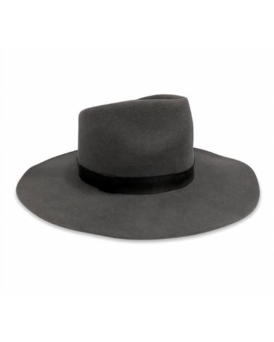 Hat Attack Lily Wool Hat - Black