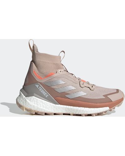 adidas Terrex Free Hiker 2.0 Hiking Shoes - Brown